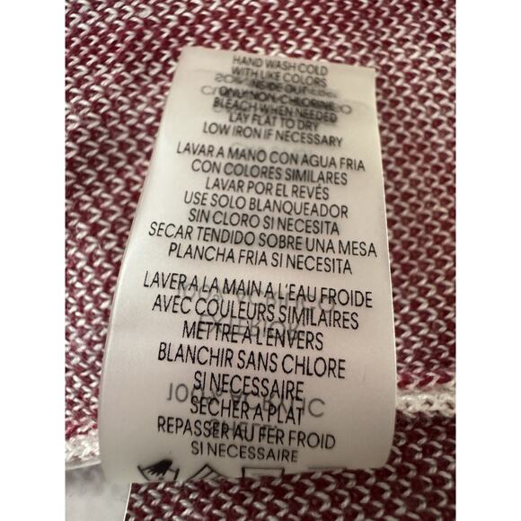 Calvin Klein Cowl Neck Checkered Pullover Women's Sweater Size M - Picture 10 of 10